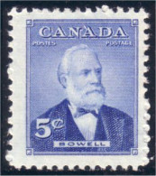 Canada Mackenzie Bowell MNH ** Neuf SC (03-50) - Nuevos