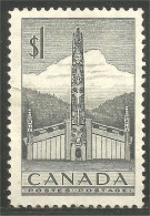 Canada Pacific Coast Totem Pole Indian House MNH ** Neuf SC (03-21b) - Indiens D'Amérique