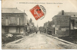 MOURMELON LE GRAND. Entrée De La Rue De Châlons - Mourmelon Le Grand