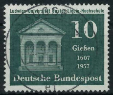 BRD BUND 1957 Nr 258 Zentrisch Gestempelt X69B97A - Used Stamps