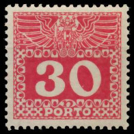 ÖSTERREICH PORTOMARKEN 1908 11 Nr 42z Postfrisch X742936 - Taxe