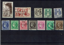 FRANCE - 1945 - 1947 - Y&T N° 738 - 739 - 670 - 671 - 673 à 677 - 679 à 681 Oblitérés (124402) - Used Stamps