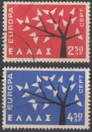 GRECIA - HELLAS - 1962 - Serie Completa Di 2 Valori Usati: Yvert 774/775 - Usati