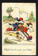 RARE Disney - Horace Horsecollar, Mickey Mouse Nephews, Pluto - Foreign Postcard - Autres & Non Classés