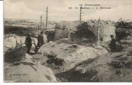 LA CHAMPAGNE. MARNE. Un Blockhaus - Guerra 1914-18