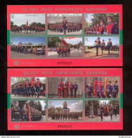 Label Transnistria 2022 25th Anniversary Of The Guard Of Honor Company 2 Sheetlets**MNH Self-adhesive - Fantasie Vignetten