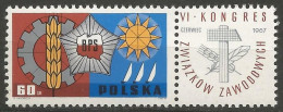 POLOGNE  N° 1624 NEUF - Ungebraucht