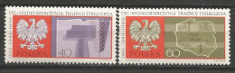 POLOGNE  N° 1577 + N° 1578 NEUF - Unused Stamps