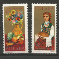 POLOGNE  N° 1543  + N° 1544 NEUF - Unused Stamps