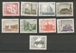 POLOGNE  Du N° 1555 Au N° 1563 NEUF - Ongebruikt