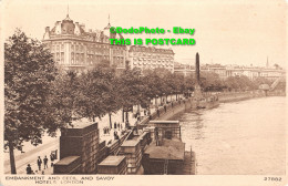 R382888 Embankment And Cecil And Savoy. Hotels London. 27882. B. P - Autres & Non Classés