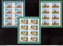 Label Transnistria 2022 Churches Of Transnistria 3Sheetlets**MNH - Viñetas De Fantasía