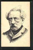 Künstler-AK Josef Wenzig, Portrait Des Dichters, Autor Libreta Oper Dalibora A Libuse  - Ecrivains