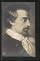 AK Heinrich Heine, Seitliches Portrait Des Dichters  - Schrijvers