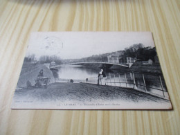 CPA Le Mans (72).La Passerelle D'Enfer Sur La Sarthe - Carte Animée. - Le Mans