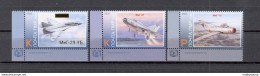 Label Transnistria 2022 Aviation Aircraft Of The Tiraspol Airfield 3v**MNH - Fantasy Labels