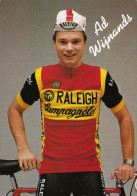 CARTE CYCLISME AD WIJNANDS TEAM RALEIGH 1983 - Radsport