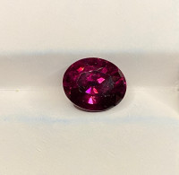 Rhodolite Garnet 6.44 Carat . Certified Untreated Loose Gemstone From Sri Lanka - Unclassified