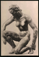 Fotografie Bronze-Statue Grosse Pieta Von Georg Kolbe  - Sonstige & Ohne Zuordnung