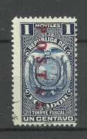 ECUADOR Ca. 1900 Timbre Fiscal Taxe O - Equateur