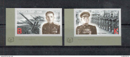 Label Transnistria 2022 Path To Victory World War II Marshal Konev & Tomilin 2v**MNH Imperforated - Fantasie Vignetten