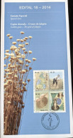 Brochure Brazil Edital 2014 18 Capim Dourado Jalapao Economy Without Stamp - Storia Postale