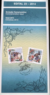 Brochure Brazil Edital 2014 23 Christmas Religion Without Stamp - Briefe U. Dokumente