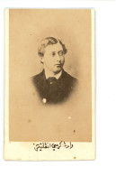 CDV Photo Originale PRINCE DE GALLES GEORGE V ROI DU ROYAUME UNI ( Année 1861 1862 ) Famille Royale Ou Personnalité - Alte (vor 1900)