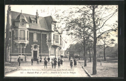 CPA Saint-Pol, L`Entrée De La Rue De Fruges  - Fruges