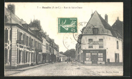 CPA Hesdin, Rue De Saint-Omer, Chevallier  - Saint Omer