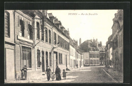 CPA Hesdin, Rue Du Bras-d`Or  - Hesdin