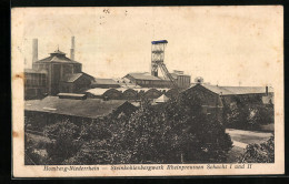 AK Homberg /Niederrhein, Steinkohlenbergwerk Rheinpreussen, Schacht I Und II  - Mines