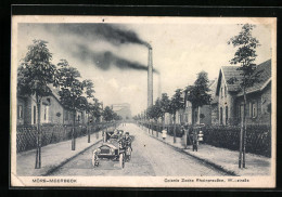 AK Mörs-Meerbeck, Kolonie Zeche Rheinpreussen, W.-strasse  - Mörs