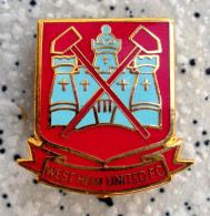 3) Fußball Anstecknadel Badge West Ham United FC Hammers London East End England Football Angleterre Speldje Distintivo - Voetbal