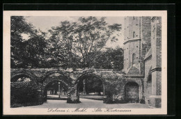 AK Doberan I. Meckl., Alte Klostermauer  - Bad Doberan