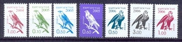 Kyrgyzstan 2004,05,06. Definitives. Birds Of Prey. 7v** - Kirghizstan