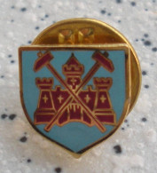 1) Fußball Anstecknadel Badge West Ham United FC Hammers London East End England Football Angleterre Speldje Distintivo - Football