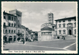 Arezzo Città Piazza Grande Foto FG Cartolina MZ5400 - Arezzo