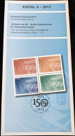 Brochure Brazil Edital 2015 09 International Telecommunications Union ITU Without Stamp - Cartas & Documentos