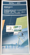 Brochure Brazil Edital 2015 01 WorldSkills Sao Paulo Professional Education Without Stamp - Cartas & Documentos