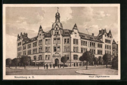 AK Naumburg A. S., Die Neue Jägerkaserne  - Naumburg (Saale)