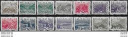 1932 Austria Vedute E Paesaggi 14v. MNH Unificato N. 405/18 - Sonstige & Ohne Zuordnung