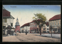 AK Tennstedt, Strassenpartie Am Schuhmarkt  - Bad Tennstedt