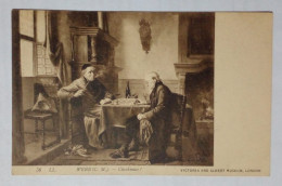 Deux Hommes Jouant Aux échecs. - Schach