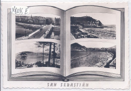 SAN SEBASTIAN- CARTE MULTI-VUES - Guipúzcoa (San Sebastián)