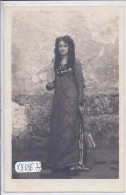 PROVINS- CARTE-PHOTO- JEUNE BEAUTE- PHOTO MANSION A PROVINS - Provins