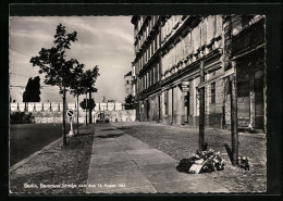 AK Berlin, Bernauer Strasse Mit Gedenktafel Für Ida Siekmann Gest. 1961 Nach Dem 13. August 1961  - Aduana