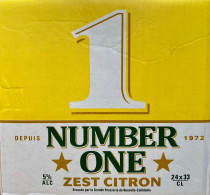 Piece Of BEER BOX - Number One - New-Caledonia - Cerveza