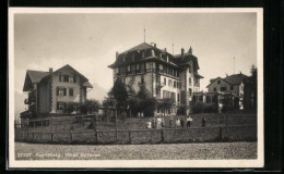 AK Seelisberg, Hotel Bellevue Mit Garten  - Seelisberg