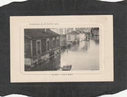 128446         Francia,    Inondations  Du   28  Janvier  1910,   Alfort,   Rue   A.  Maire,  NV - Überschwemmungen